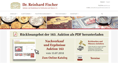 Desktop Screenshot of muenzenankauf-muenchen.reinhardfischerauktionen.de